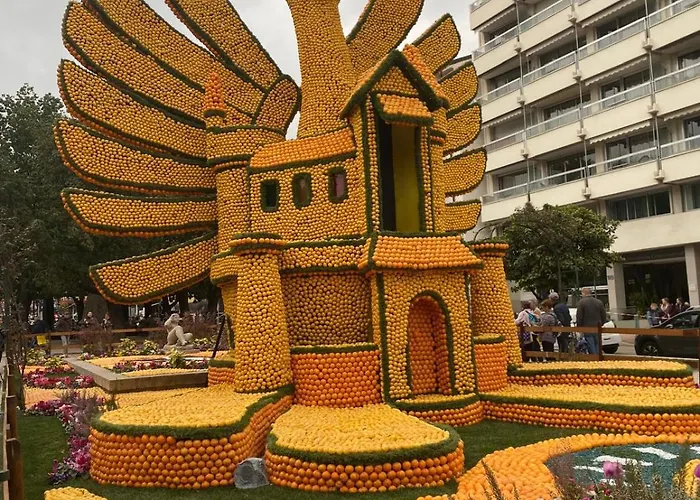 Le Palmero Centre Ville, Plage, Clim * מנטון